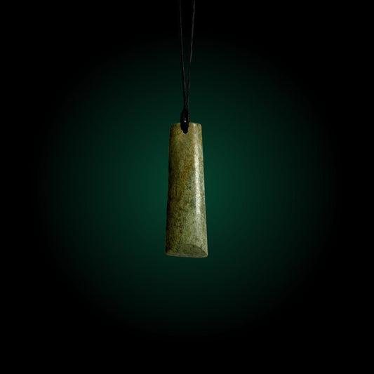 Toki - Small - Marsden Flower Pounamu - RIVERSTONE CARVING